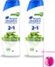 Head & Shoulders 2 x 2-in-1 Sensitive Anti-Roos Shampoo - 300 ml