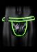 Shots Ouch! Jockstrap met Gesp S/M neon green/black