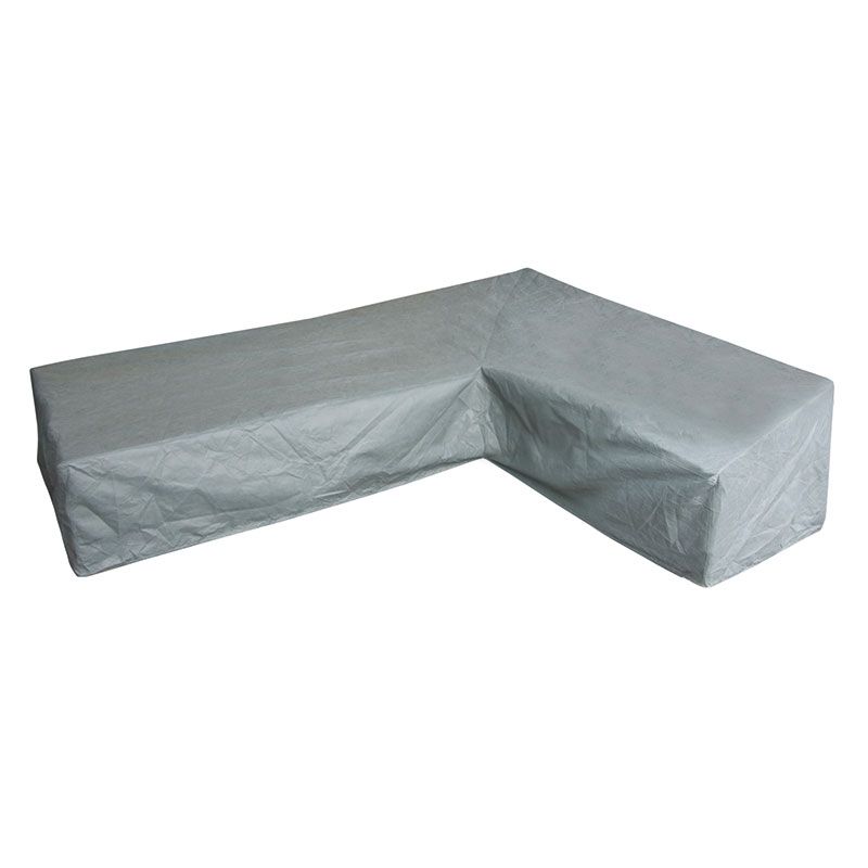 Eurotrail Hoes voor L-vormige loungeset SFS - 305*250*100/70cm - Links - Grijs