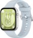 Qubix - Bracelet en silicone avec boucle - Bleu clair - Convient pour Huawei Watch Fit 3 / 4 / 5