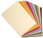 Clairefontaine 960450C Pakket Tulipe Papier - 24 Vellen Tekenpapier met Korrel Assortiment Pastelkleuren - A4 21x29,7 cm 160g