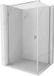 Mexen Mist-B cabine de douche pivotante 85 x 110 cm, transparent, chrome