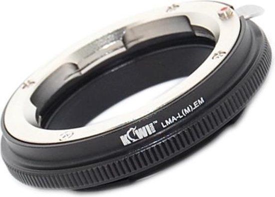 Kiwi Photo Lens Mount Adapter L(M)-EM - Zwart