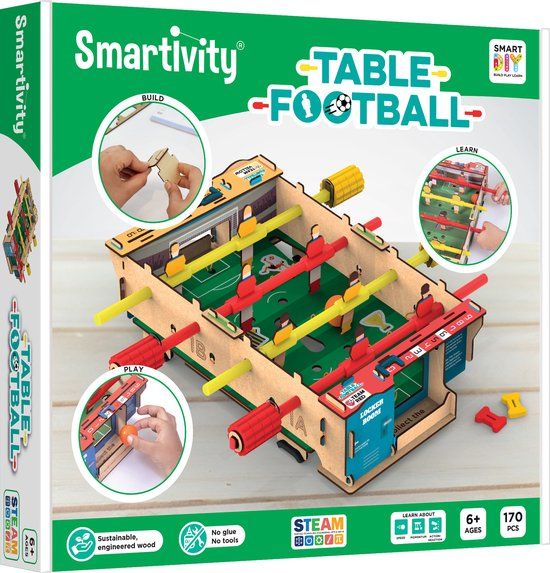 Smartivity Table Football - Wooden Construction - Ages 6+