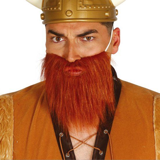Fiestas Guirca Viking baard bruin