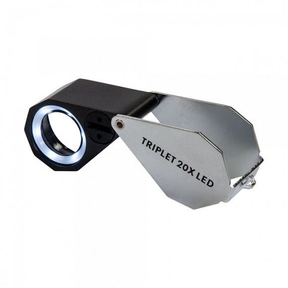 KITE OPTICS Triplet 20x LED Loupe