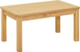 vidaXL Salontafel, Massief Acacia Hout, Licht, 70 x 40 x 36 cm