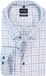 OLYMP Luxor comfort fit Big overhemd - popeline - lichtblauw met donkerblauw en bruin geruit - Strijkvrij - Boordmaat: 54 (EU maat: 6XL)