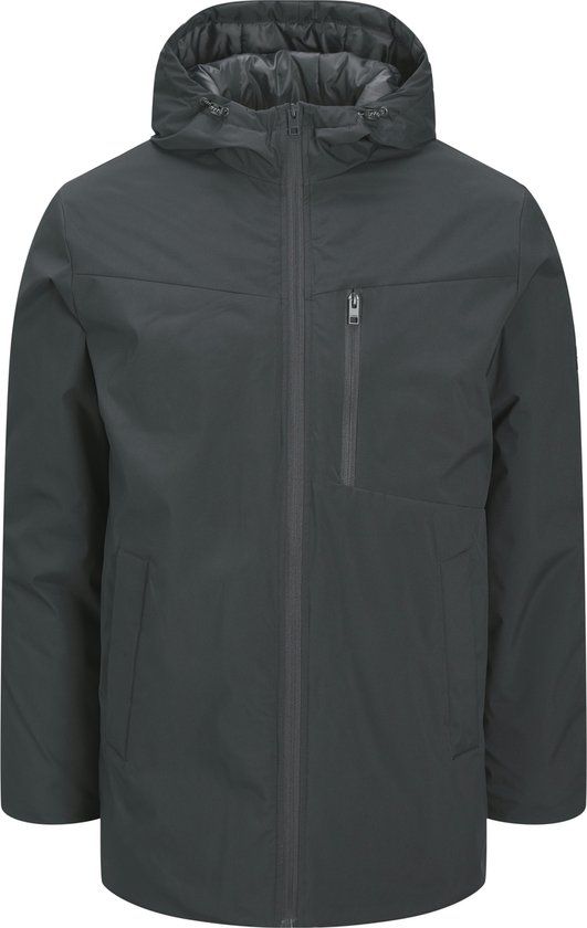 JJ Rebel JREBCASPER PARKA Heren Parka Donkergrijs Maat M