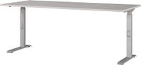 Germania bureau 7912-643, in kasjmier-/zilver, me. hoogteinst., 180 x 91 x 80 cm (b x h x d)