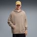 PUMA Essentials oversized hoodie voor heren XS, Mouse Gray Beige