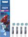 Oral-B Kids Spiderman Ersatzbürstenköpfe für elektrische Zahnbürsten 4 Stück