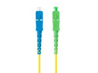 Lanberg FO-SASU-SS21-0020-YE InfiniBand en Glasvezelkabel 2 m SC Geel