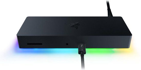 Razer Thunderbolt 4 Dock - Chroma - SD-kaartlezer - 10 Poorten - Zwart