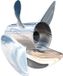 Todd Enterprises Roestvrij Express 4bl Rh Draaipunt Propeller 13.25´´x17 Argent