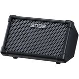 BOSS CUBE Street II | Draagbare, op Batterijen Werkende Stereoversterker | Hoogwaardige Geluidskwaliteit | Ideaal voor Straatartiesten | Ondersteunt Microfoons, Instrumenten en Audioapparatuur | Zwart