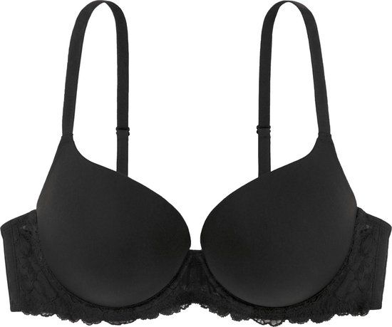 Dorina Claire Push-up BH - Zwart - 75B
