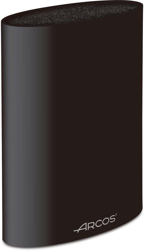 Arcos Messenblok Ovaal Zwart - Zonder Messen - Kunststof