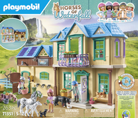 PLAYMOBIL 71351 Horses of Waterfall Ranch - Boerderij Speelset - 263 Stuks - 5-12 Jaar