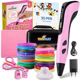 TinyPlay 3D Pen Starterspakket XXL – Roze
