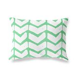 BonaMaison Petrol Groen-Wit Decoratieve Kussensloop, Kussenhoezen Bank, Decoratieve Kussenhoesjes, Kussensloop; Sofa, Slaapkamer, Kantoor, Auto 45x60 Cm - Ontworpen en vervaardigd in Turkije