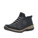 Rieker Bottes courtes N3258 pour femme, Noir, 37 EU