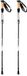 Neo-Sport NS-382 Nordic Walking Stokken - Verstelbaar (85-130 cm), Aluminium, Kurk Handvat, Twistlock, Wit/Zwart