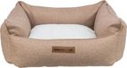 Trixie Panier pour chien Farello d'angle Marron/Blanc