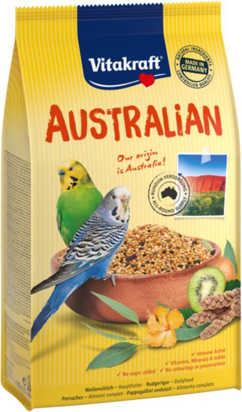 Vitakraft Australian Parkietenvoer - Vogelvoer - 800 g