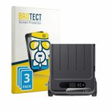 BROTECT Screenprotector 3 Stuks voor Anker SOLIX EverFrost 2 40L Beschermglas transparant