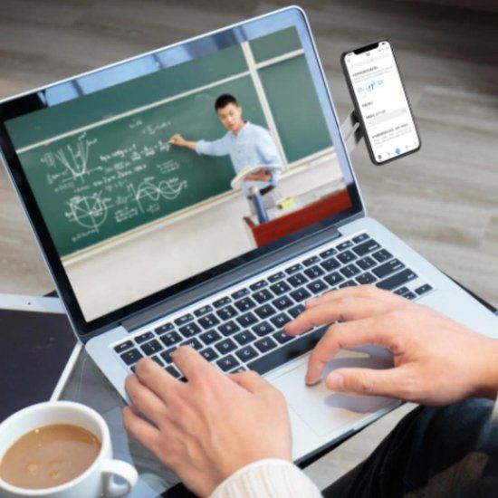 Luxe telefoonhouder voor laptop - Magnetisch - Universeel - Zilver