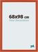 Your Decoration Cadre photo 68x98 cm MDF Orange Mura