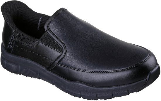 Skechers Heren NAMPA - BROXTIN SLIP-INS Werkschoen 200304EC BLK Zwart - Maat 45