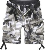 Brandit Savage Vintage Heren Shorts - sneeuwcamouflage - L