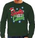 Bellatio Decorations Shoppartners Bv Foute Kersttrui / sweater - Santa I have been good - groen voor heren - kerstkleding / kerst outfit L