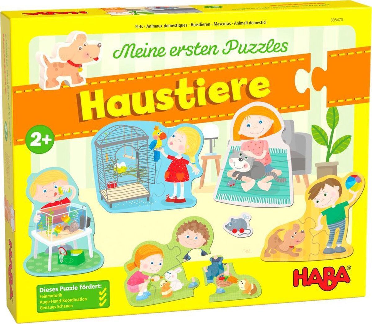 Haba Mijn eerste puzzels - Huisdieren