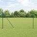 vidaXL Euro-hek - 10 x 1,6 m - PVC-Coated Staal - Groen