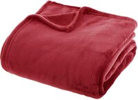 Atmosphera Plaid - Flanel Fleece Deken - 180x230 cm - Rood