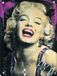 Metalen bord met reliëf, 20 x 15 cm, Marilyn Monroe, actrice, Amerikaanse zangeres, beroemdheid, iconen, Sidney Maurer, officiële licentie