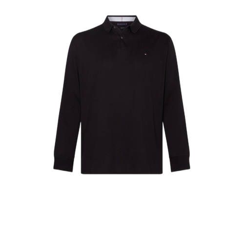 Tommy Hilfiger Big & Tall Regular Fit Polo Shirt - Plus Size - Black