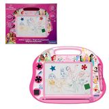 Lexibook, Disney Prinses Magnetisch Meerkleurig Tekenbord met accessoires A5 Formaat