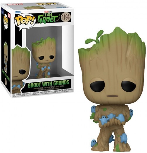 Funko marvel: i am groot pop vinyl: groot with grunds