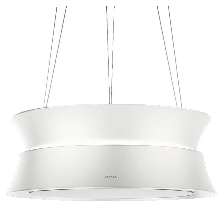 Falmec Dama Eiland Afzuigkap - Wit - 600 m³/uur - 60cm