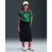 Nike Sportswear Shirt groen / rood / wit