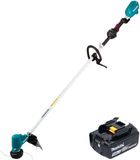 Makita DUR 190 LTX9 accu-grastrimmer 18 V 300 mm borstelloos + 1x accu 5,0 Ah - zonder oplader