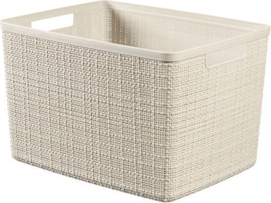 Curver Jute Mandje L - 20L - Offwhite