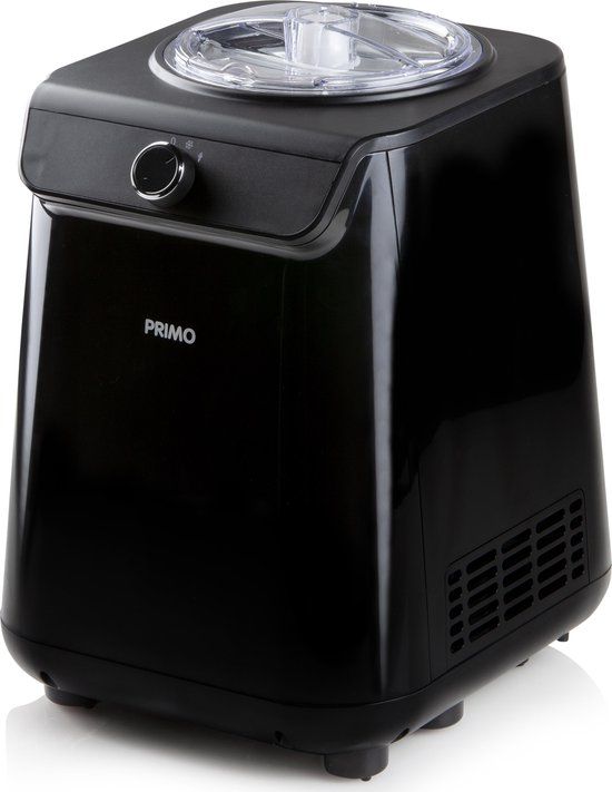 PRIMO PR404IM IJsmachine - IJsmaker - Zelf Vriezend - Met Compressor - 1,2L - Zwart