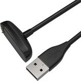 Phonillico® Oplader compatibel met Fitbit Charge 5 / Fitbit Luxe - USB-kabel Vervangende adapter van 1 meter Oplaadhorloge