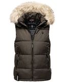 Marikoo Dames gewatteerd vest Eisflöckchen