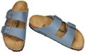 Birkenstock Dames Blauw Licht Slippers & Muiltjes Maat 40